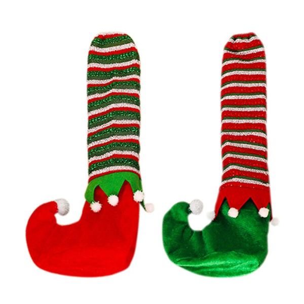 

chair covers christmas table legs cover foot year festival decoration