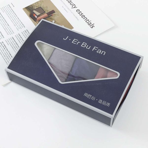 

men's underwear no sense 1.0jie er fan men's boxed, Black;white