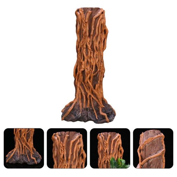 

decorations 1pc useful fish tank decorative trunk aquarium simulation ornament