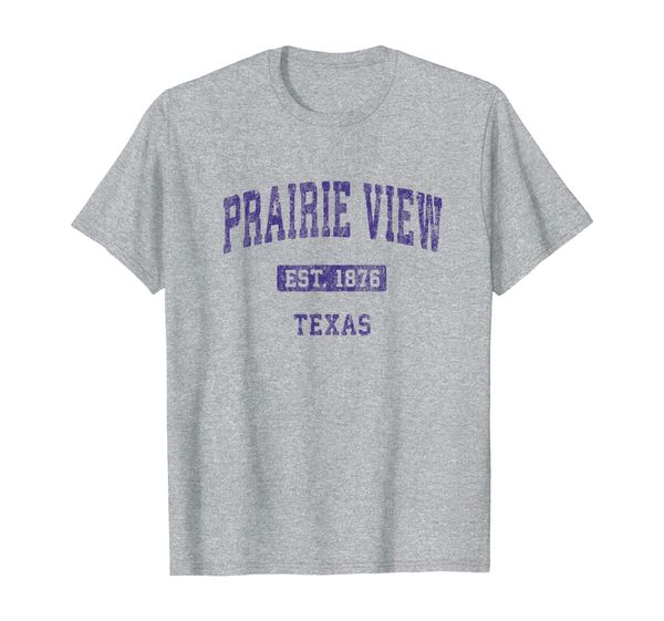 

Prairie View Texas TX Vintage Athletic Sports Design T-Shirt, Mainly pictures