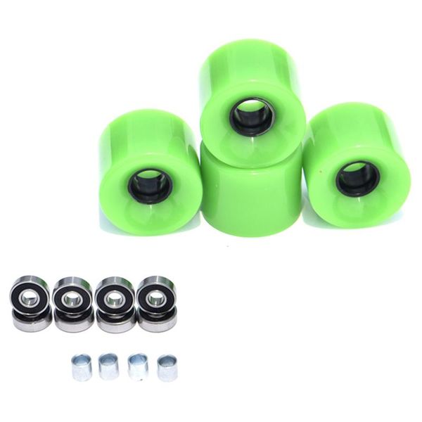 

-4pcs/set cruiser skateboard wheels blank pro 60x45mm longboard wheel fit 22 inch skate board skateboarding