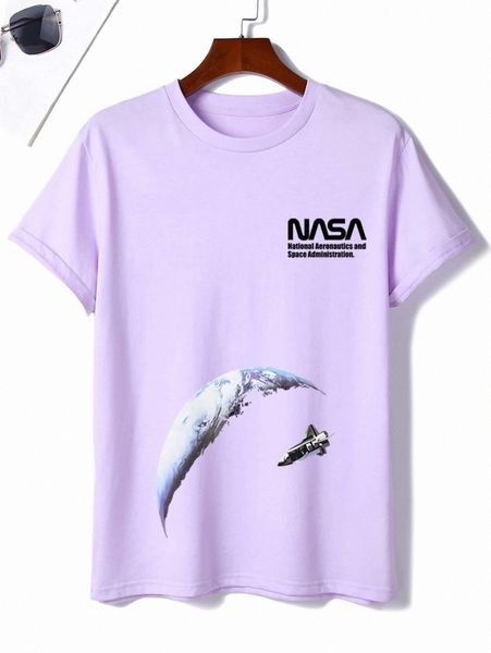 

men moon & letter graphic tee u6ij#, White;black