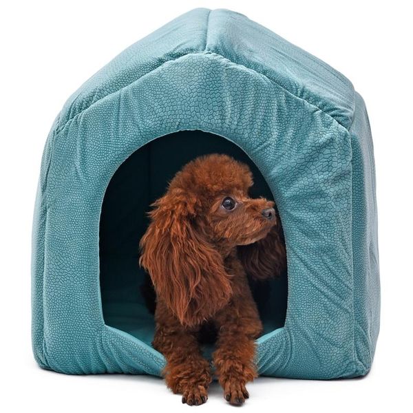 

pet supplier dog house windproof stone pattern kennel 5 colors leisure style cat sofa-waterproof and skid-base kennels & pens