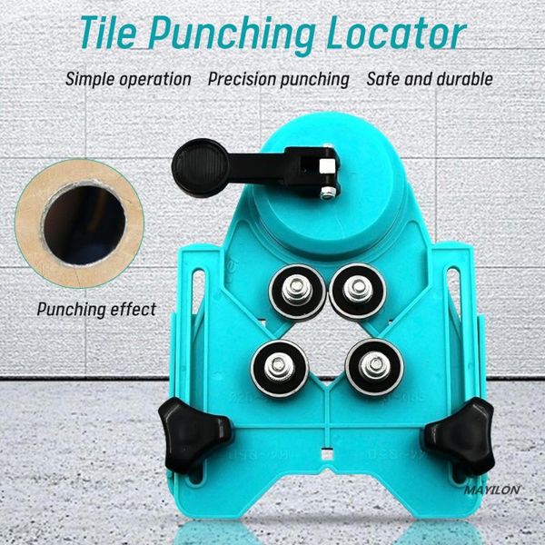 

adjustable masonry drill bit set ceramic tile glass hole guide openings locator cutter construction tools professional hand tool sets