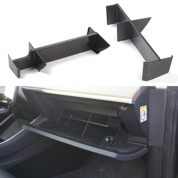 

car organizer 1 piece center console armrest insert abs material tray pallet storage box container compatible with model y/3
