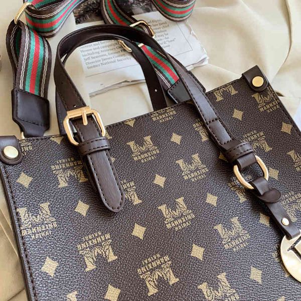 

luxury quality 2021 fashion early autumn tote broadband texture single shoulder messenger bag foreign style handbag