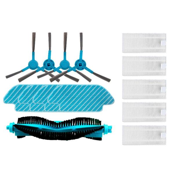 

storage baskets replacement spare parts roller soft brush hepa filter side mop cloth for conga 4090 vacuum cleaner accessories