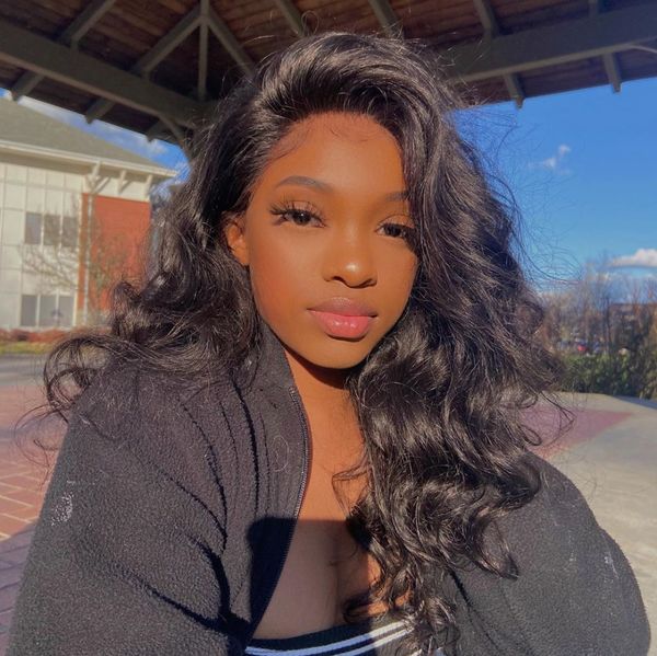 

vshow loose wave bundles with closure remy human hair extension 3 bundles with closure brazilian hair weave loose wave bundles, Black