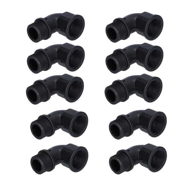 

air pumps & accessories ultra silent oxygen pump 10pcs quick coupling water intake valve universal rotatable elbow waterproof pipe fish tank