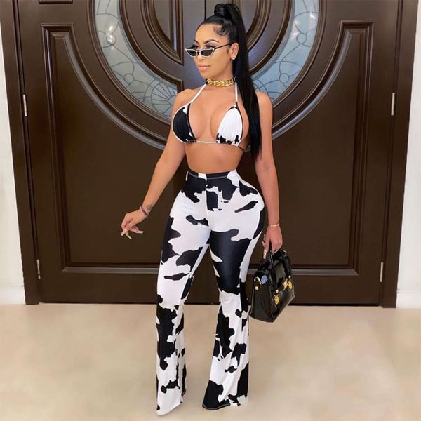 

women's printed bra with hip lifting and leggings two piece yoga suit, Red;black