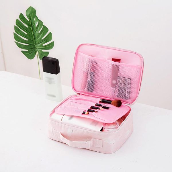 

zipper man women makeup bag nylon cosmetic beauty case make up organizer toiletry kits storage travel wash pouch bags