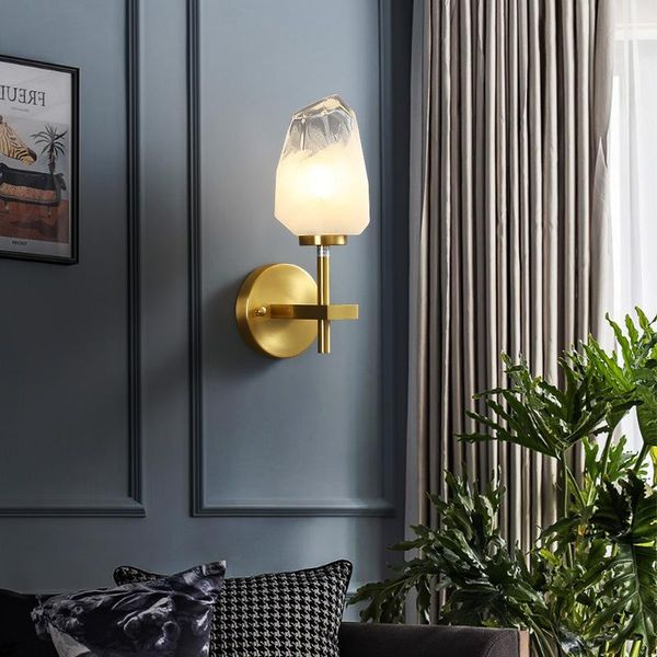 

nordic light luxury model wall lamp for room bedside living bar aisle led sconce