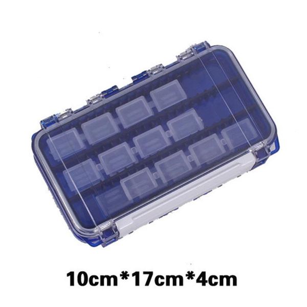 

1* fishing lure box side tackle hook storage waterproof for outdoor accessories