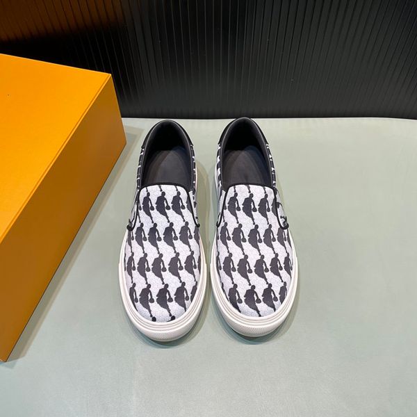 

men designers luxury leisure shoes 4 colors sneakers size eur size 38-44 with original box and dust bag, Black