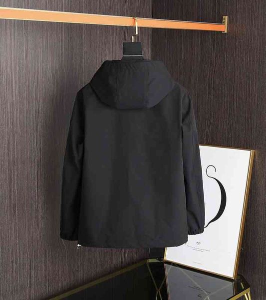

men's jackets men windbreaker 21ss brand casual retro jacket imported blend pocket waterproof zipper design autumn and winter hoodie l0, Black;brown