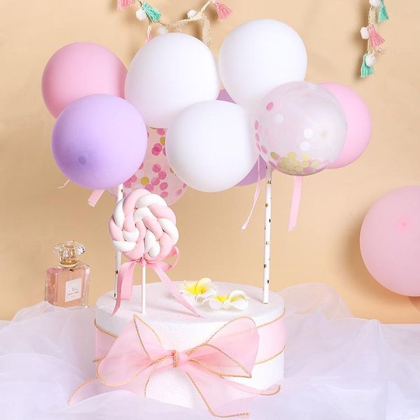 

other festive & party supplies 1 set 5 inch balloon cake er cloud shape confetti balloons for birthday baby shower wedding decor home ba