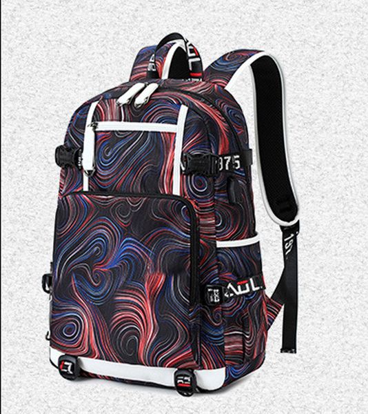 

design personality casual schoolbag lapbags waterproof mens backpack
