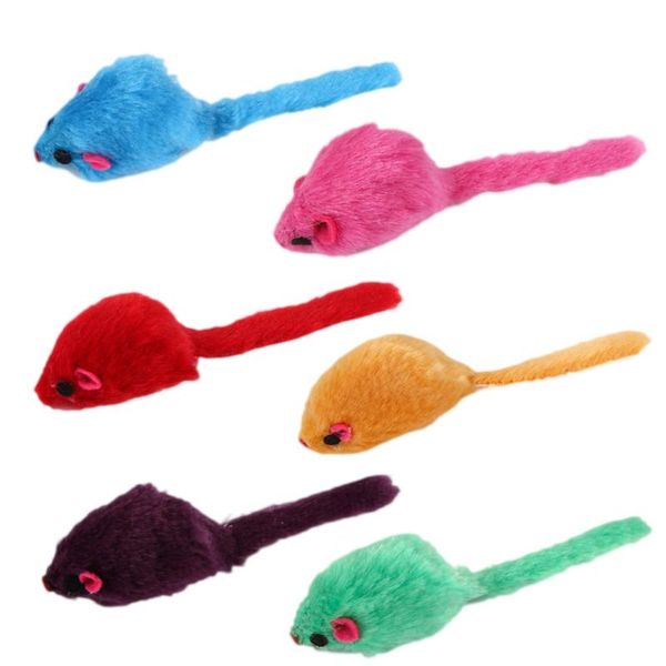 

12pcs pet cat plush little shaped realistic sound toys