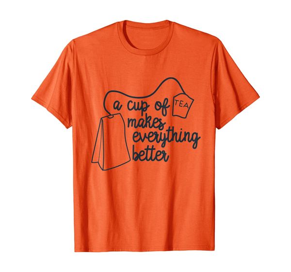 

A Cup of Tea, Tea Lovers T-shirt, Mainly pictures