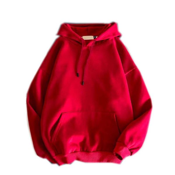 

solid color hooded pullover hoodies men lounge wear fashion spring autumn men's hoodies & sweatshirts, Black