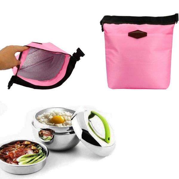 

waterproof thermal cooler insulated lunch box portable tote storage picnic bags fruit vegetable toys sundries organizer