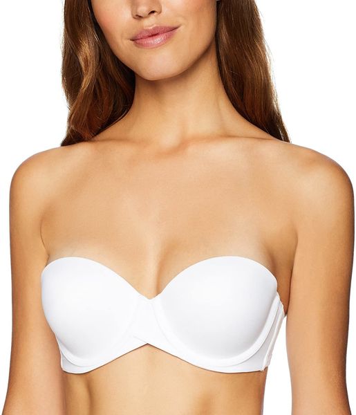 

maidenform self-expressions women's stay put strapless bra se6990, Red;black