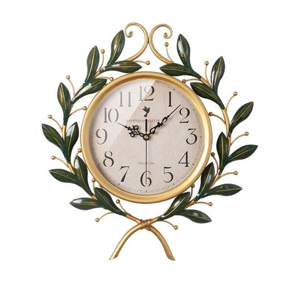 

wall clocks metal retro silent large clock on the for living rooms classical vintage watches home decor gift