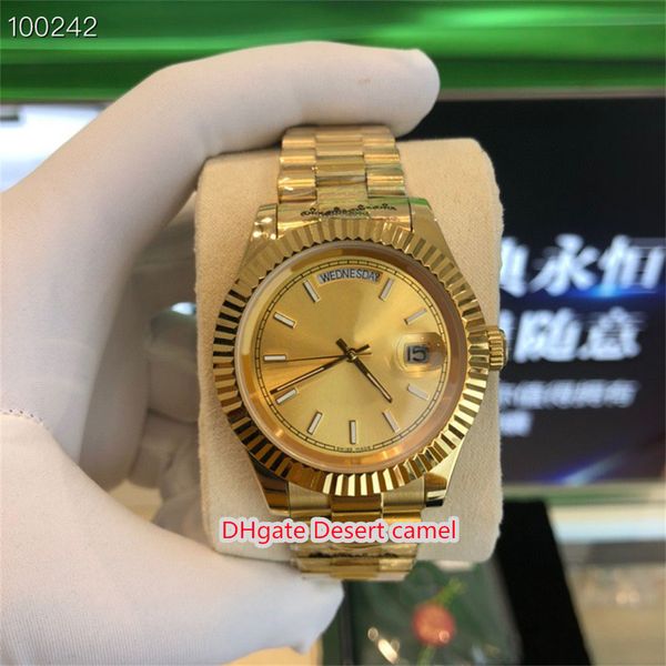 

8 style men's watches week calendar watch 40mm a3255 movement ew manufacturing high-quality selling diving watch 904l sapphire mirror-2, Slivery;brown