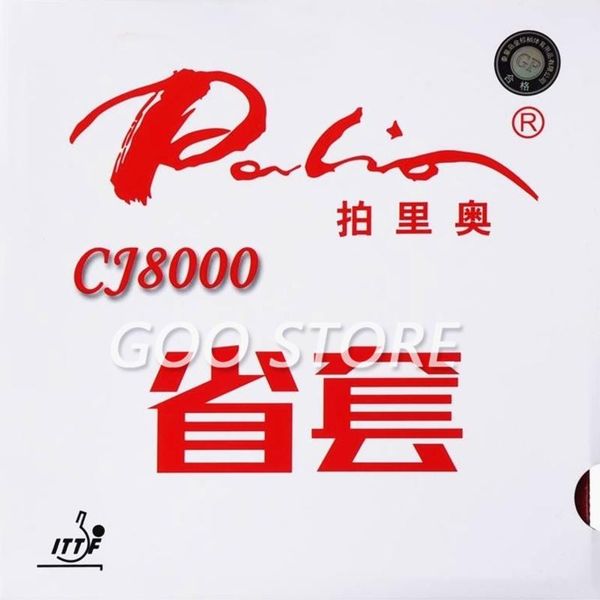 

palio cj8000 provincial blue sponge table tennis rubber pong raquets