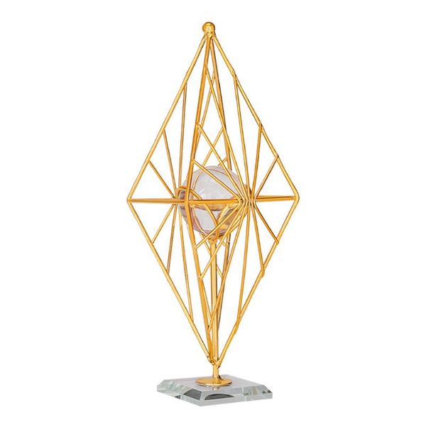 

1pc iron craft crystal adornment deskdecor novelty items
