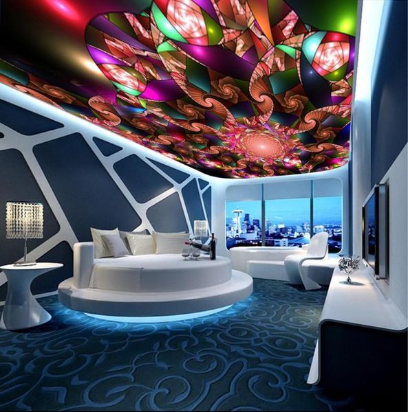 

wallpapers fantasy abstract living room bedroom ceiling mural 3d murals wallpaper