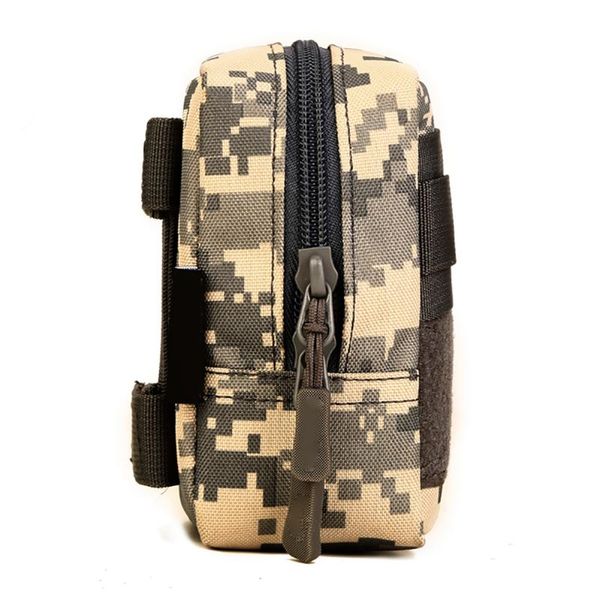 

waist bags camping phone pouch large capacity rectangle hanging debris storage tactical bag wear resistant nylon outdoor waterproof