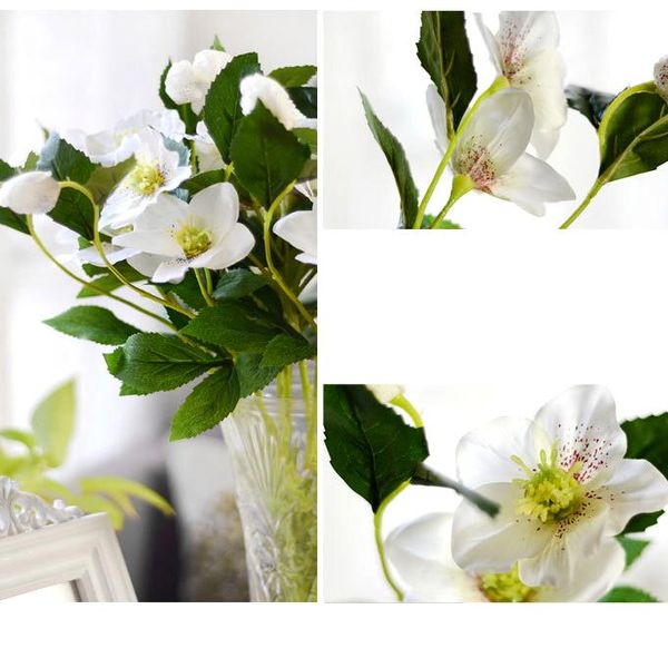 

decorative flowers & wreaths artificial flower spring rain green plant wedding home decoration indoor table flowerarrangement