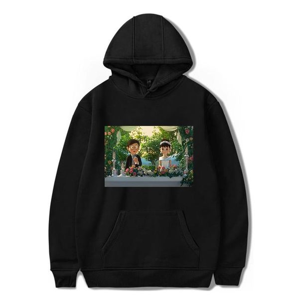 

women's hoodies & sweatshirts cartoon leisure women doraemon hoodie cool winter loose print swearshirt long-sleeve shirt fashion, Black