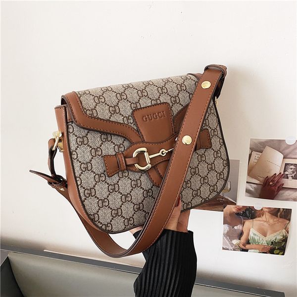 

Designer handbags Summer net red foreign style women 2021 new fashion sense messenger popular single shoulder underarm small square bag