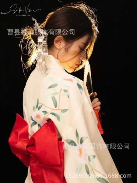 

kimono improved casual dresses of shinto girl and p o studio, Black;gray