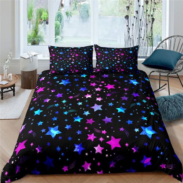 

bedding sets geometric pattern set 3d gypsophila bedroom soft duvet cover&pillowcase bedspread single  king size 2/3 pcs
