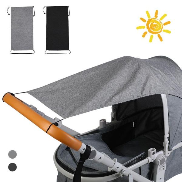 

universal baby stroller cover accessories sun shade visor waterproof uv protection carriage canopy for kids infants car parts &