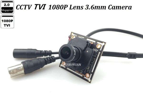 

cameras cctv hd tvi 1080p 2.0mp lens 3.6mm security mini camera