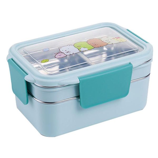 

dinnerware sets 1200ml grade stainless steel thermal lunch box double layers student bento portable outdoor picnic container