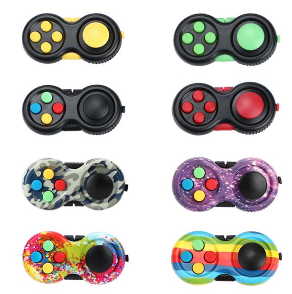 The latest party Supplies Decompression Toy Rubik Cube Silicone Button Handle Second Generation Fingertip Game Toys
