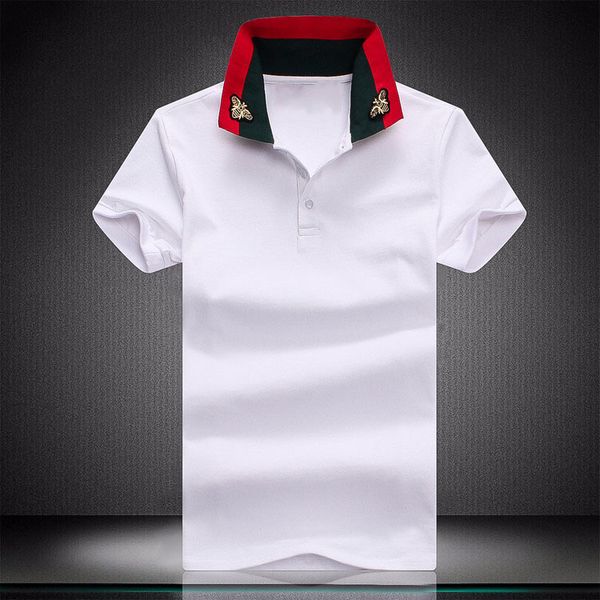

luxury brand t shirt luxury designer fashion classic mens honeybee embroidered shirt cotton mens designer t-shirt white black d