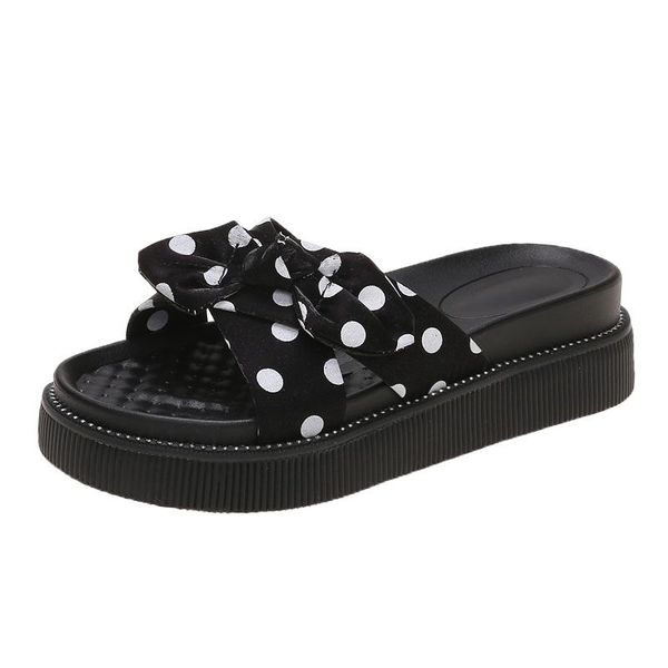 

slippers casual summer women's shoes slides med pantofle shale female beach luxury flat 2021 sabot rome pu fabric cotton, Black