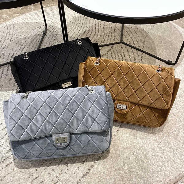 

handbag women's urban simple large capacity veet lingge 2021 fashion versatile chain armpit