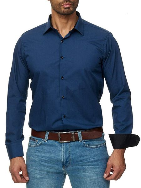 

men's dress shirts spring designer business shirt mens long sleeve solid clothes fashion styles single breasted homme, White;black