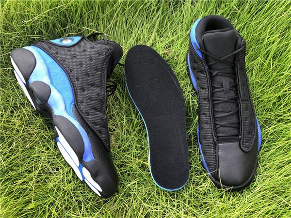 

2021 authentic 13 hyper royal black white outdoor shoes men 3m reflective real carbon fiber sneakers outdoor sports with original box 4