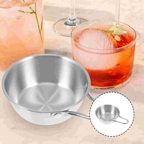 

bowls 1 pc delicate korean stainless steel bowl round container for home