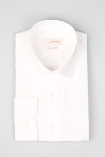 

men's casual shirts white single pockets classic shirt, White;black