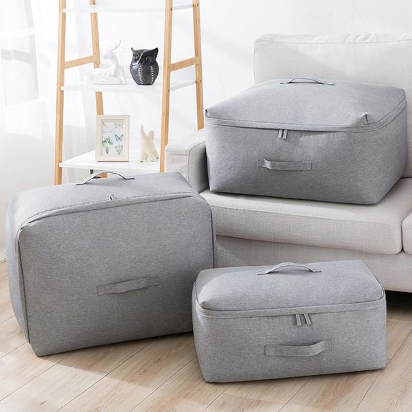 

storage bags simple solid bedding finishing dust bag quilt sorting cabinet container cationic moisture-proof luggage packing