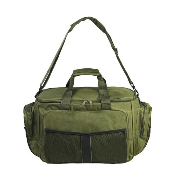 

fishing accessories large capacity tackle bag waterproof storage case outdoor shoulder bags travel hunting